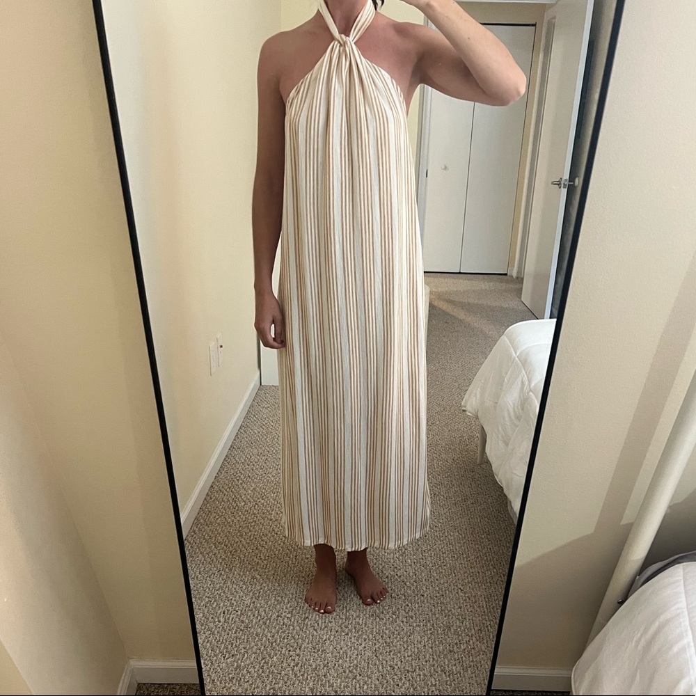 Zara Midi Length Halter Dress
